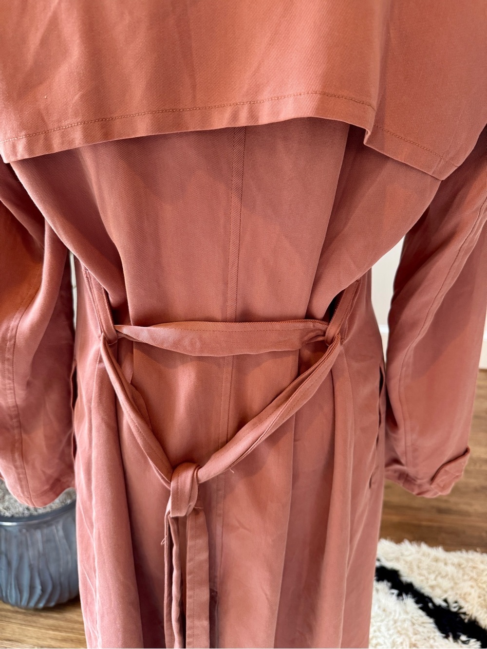 bagatelle Rust-Tone Open Front Layering Jacket-Small - Picture 8 of 13